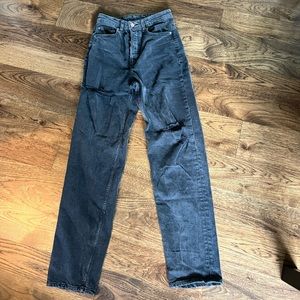 H&M barley worn jeans
